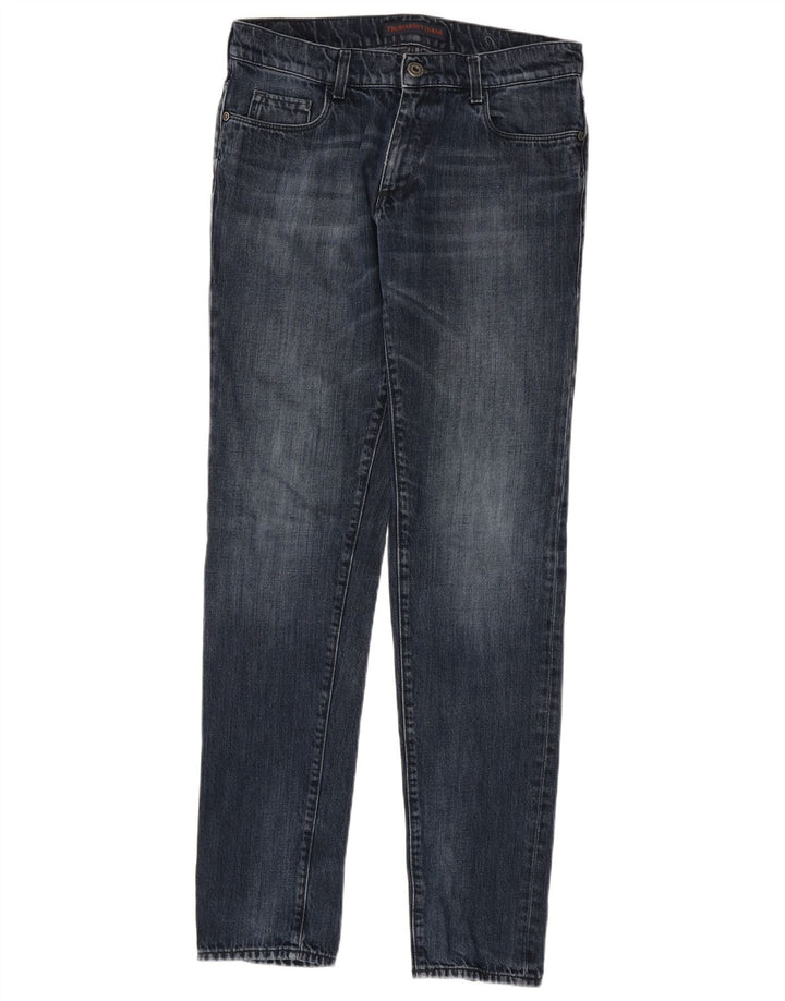Trussardi Herre Slim Jeans W32 L34 Blå Bomuld