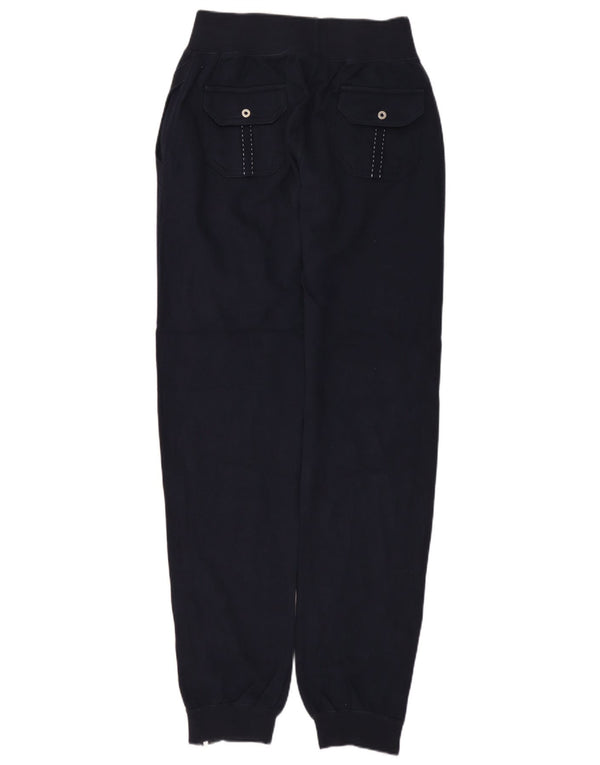 CHAMPION Dame træningsdragt Bukser Joggers UK 8 Small Navy Blue Bomuld