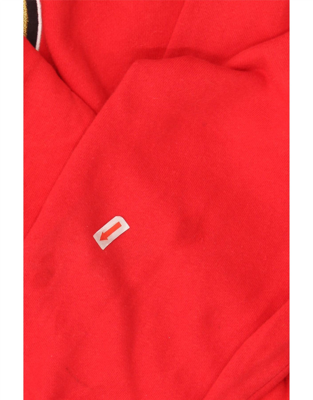 REEBOK Mens Ottawa Oversized Graphic Hoodie Jumper Medium Red Cotton Vintage Reebok and Second-Hand Reebok from Messina Hembry 