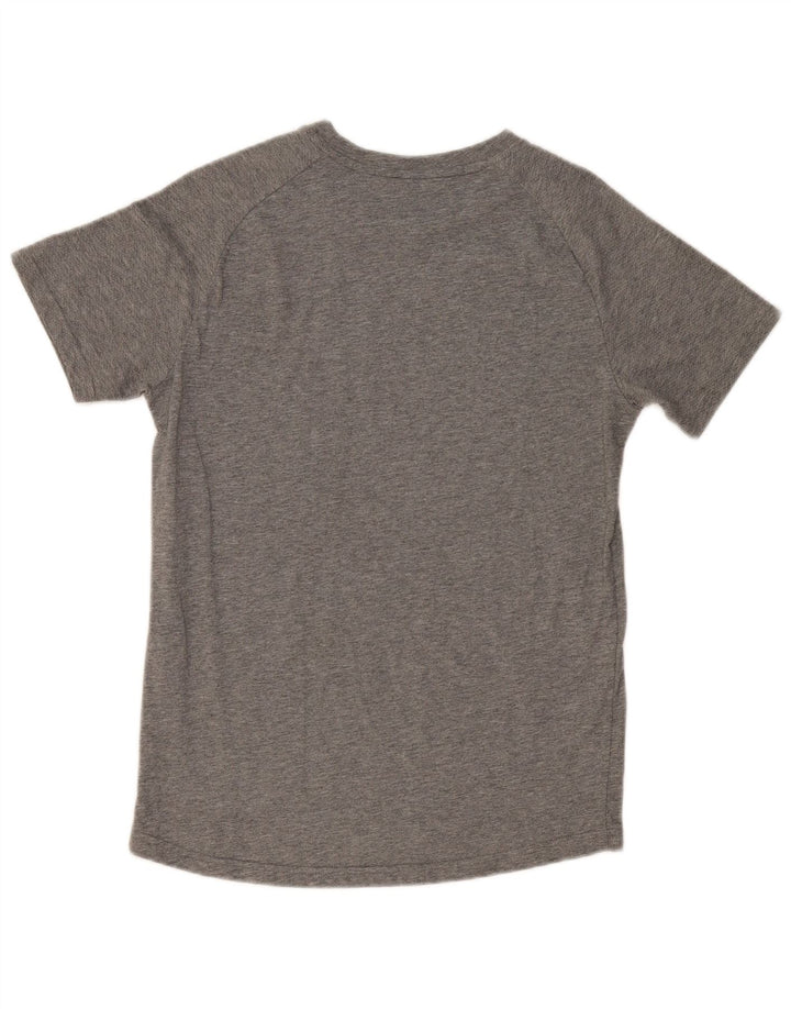 Puma Herre grafisk T-shirt Top Medium Grey Flecked