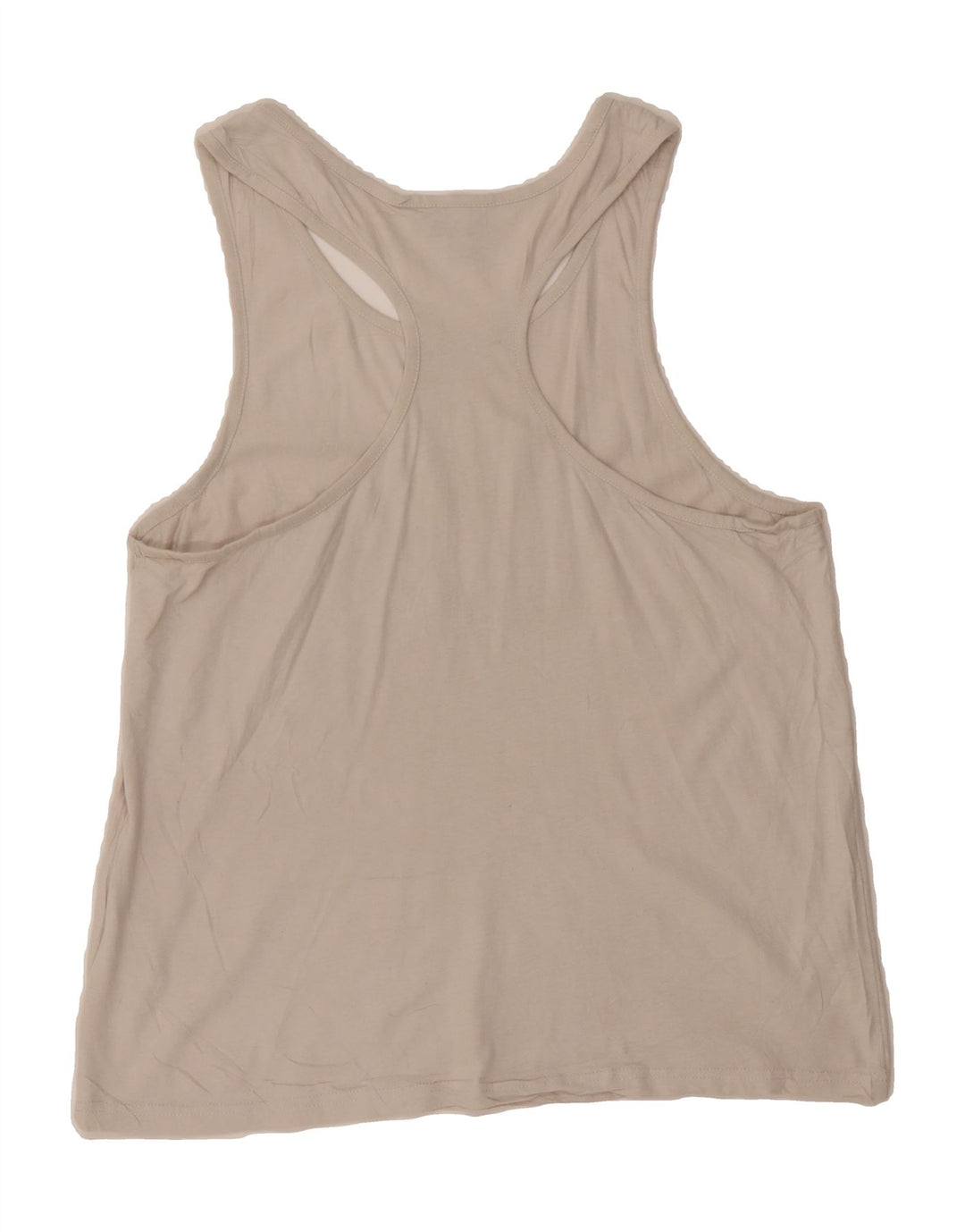 ELLESSE Womens Graphic Vest Top UK 14 Large  Grey Cotton Vintage Ellesse and Second-Hand Ellesse from Messina Hembry 