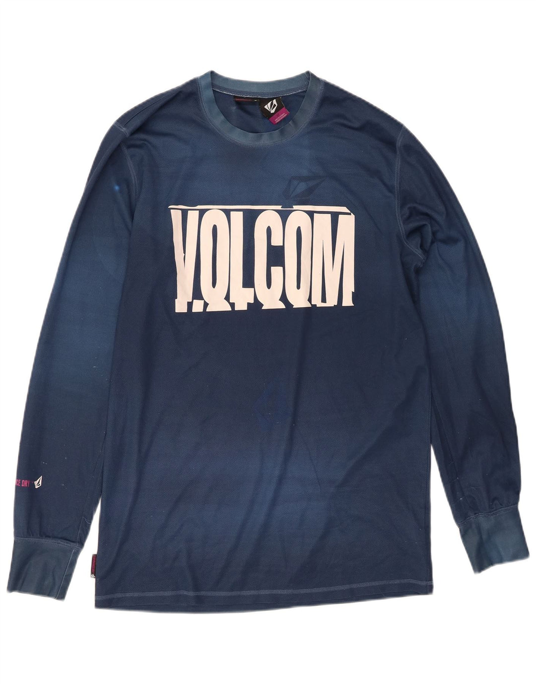 Volcom Herre grafisk top langærmet lille marineblå