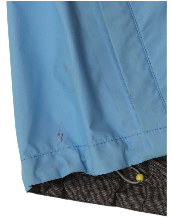 Escada Dame Oversized regnjakke UK 10 Small Blue