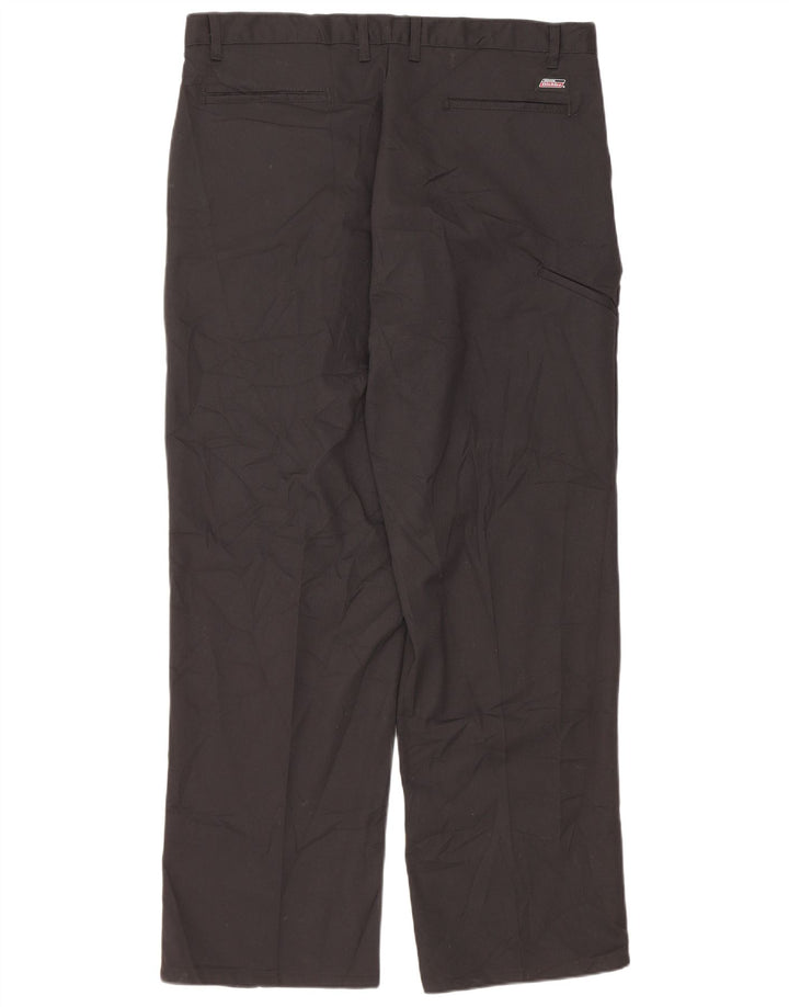 Dickies Straight Chino-bukser til mænd W38 L32 Sort polyester