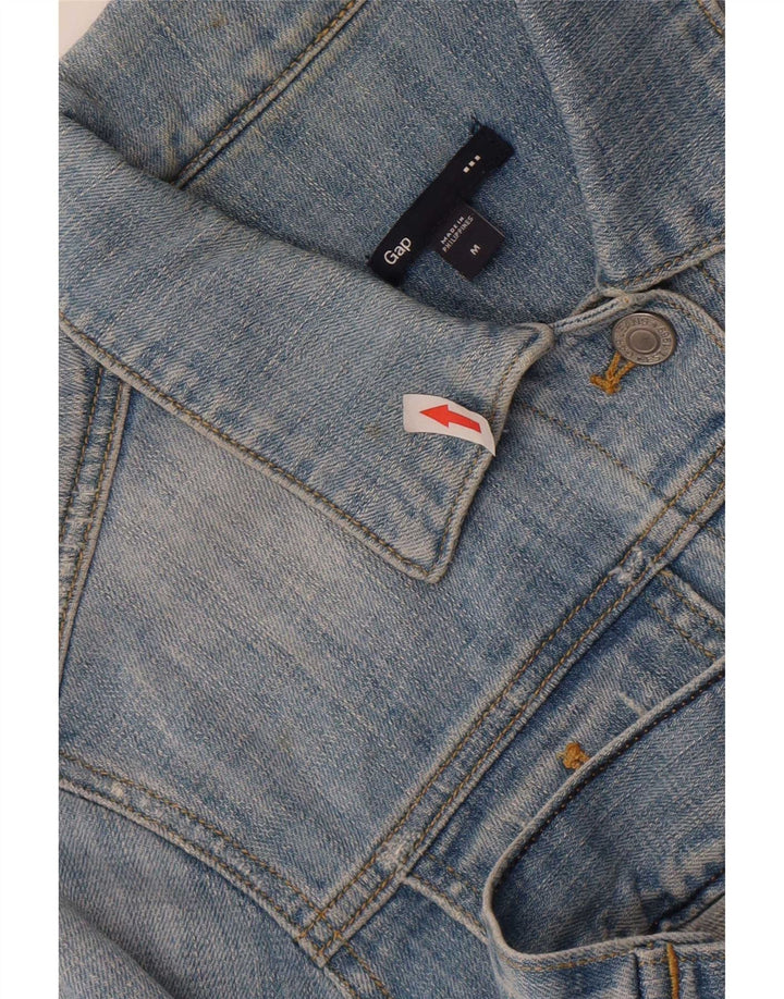 Gap Dame denimjakke UK 12 Medium Blue Cotton