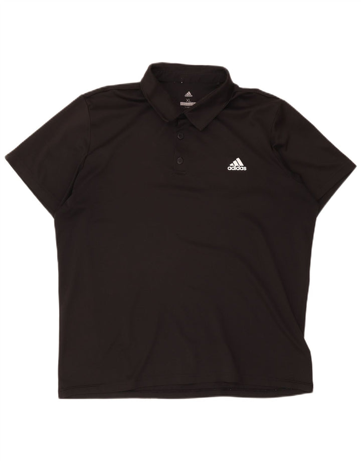 Adidas Herre Climalite Polo Shirt XL Sort Polyester