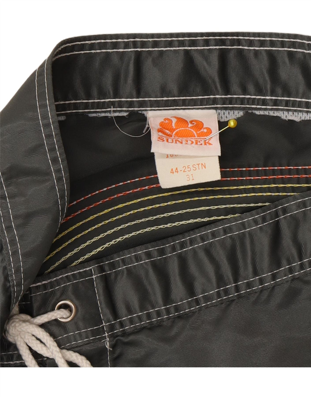 Sundek Herre svømmeshorts Medium Grå Colourblock Nylon