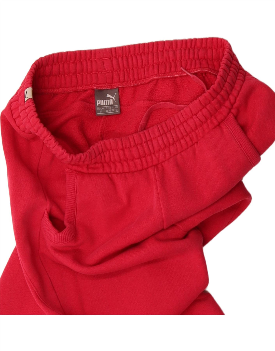 PUMA Womens Tracksuit Trousers Joggers UK 10 Small  Red Vintage Puma and Second-Hand Puma from Messina Hembry 