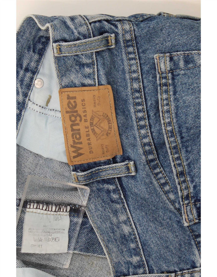 Wrangler denimshorts til kvinder W38 XL Blå bomuld