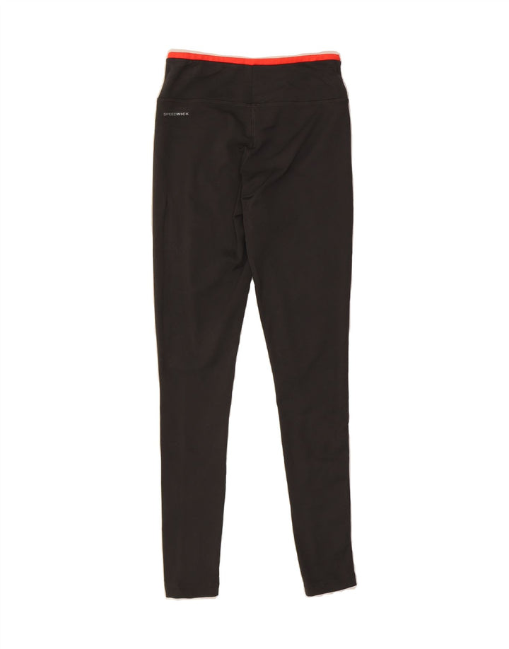 REEBOK Womens Leggings UK 4/6 XS Grey Polyester Vintage Reebok and Second-Hand Reebok from Messina Hembry 