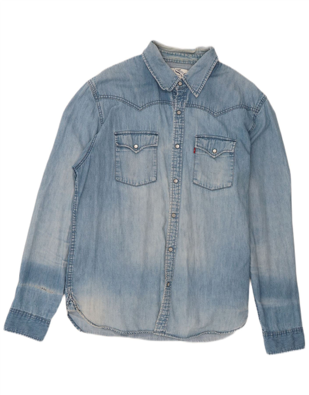 Levi's Herre Denim Shirt XL Blå Bomuld