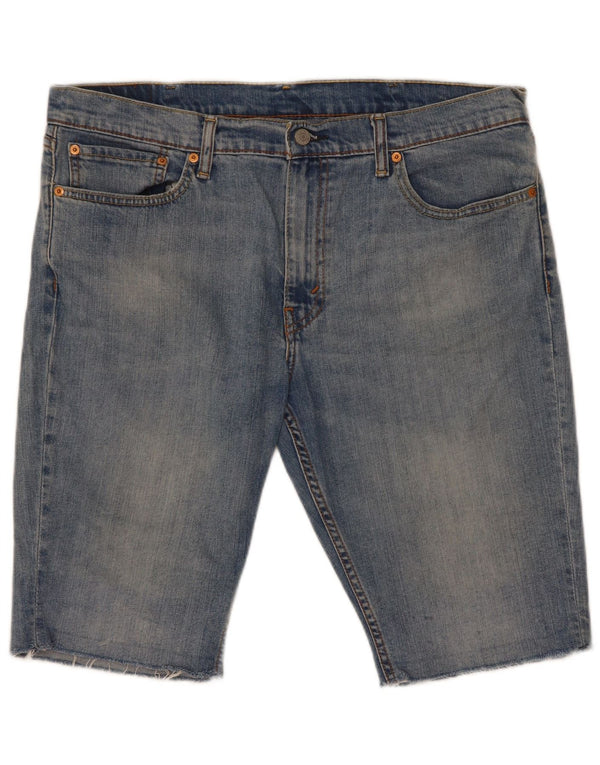 Levi's Herre 511 Slim Fit denimshorts W38 XL Blå Bomuld