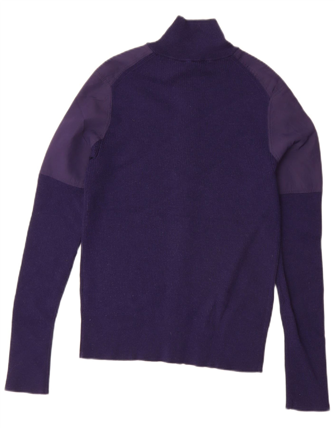 Cos Herre Cardigan Sweater Small Navy Blue Colourblock