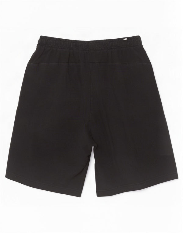 Puma Herre grafiske sportsshorts Medium sort bomuld