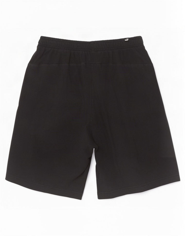 Puma Herre grafiske sportsshorts Medium sort bomuld