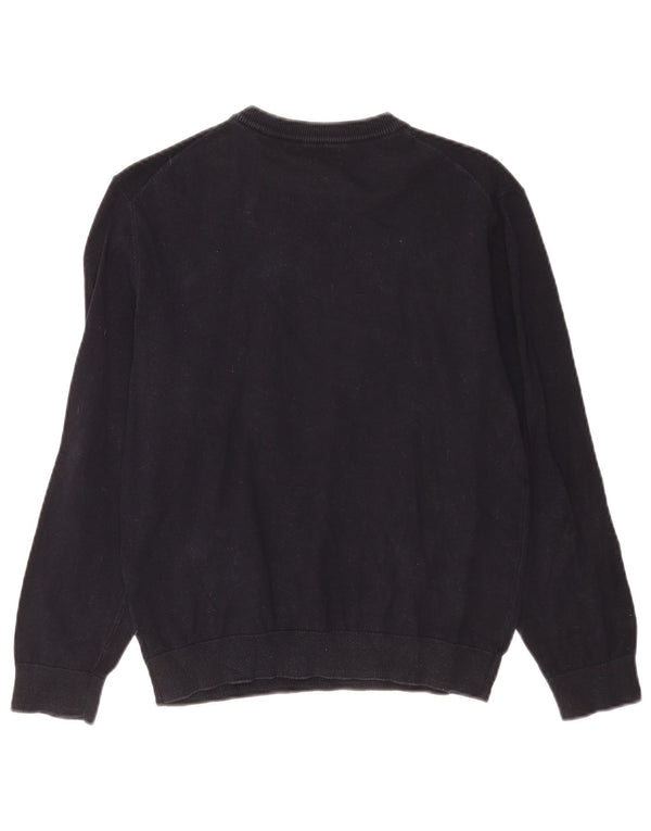 Zara drenge sweater med rund hals 13-14 år sort bomuld
