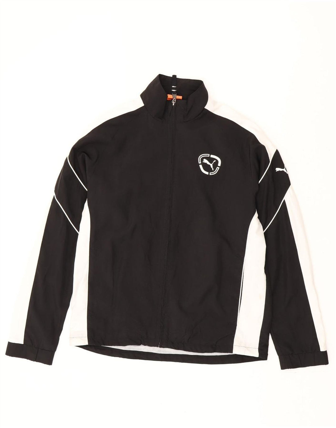 Puma Træningsdragt Topjakke til drenge 13-14 år XL Sort Colourblock Polyester