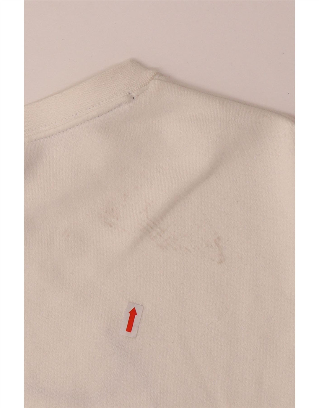 NIKE Herre Loose Fit Grafisk Sweatshirt Jumper XS Hvid Bomuld