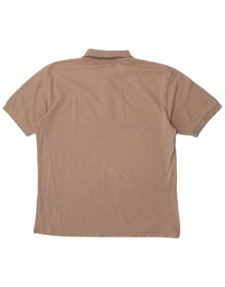 Kappa Polo Shirt til mænd XL Beige Bomuld