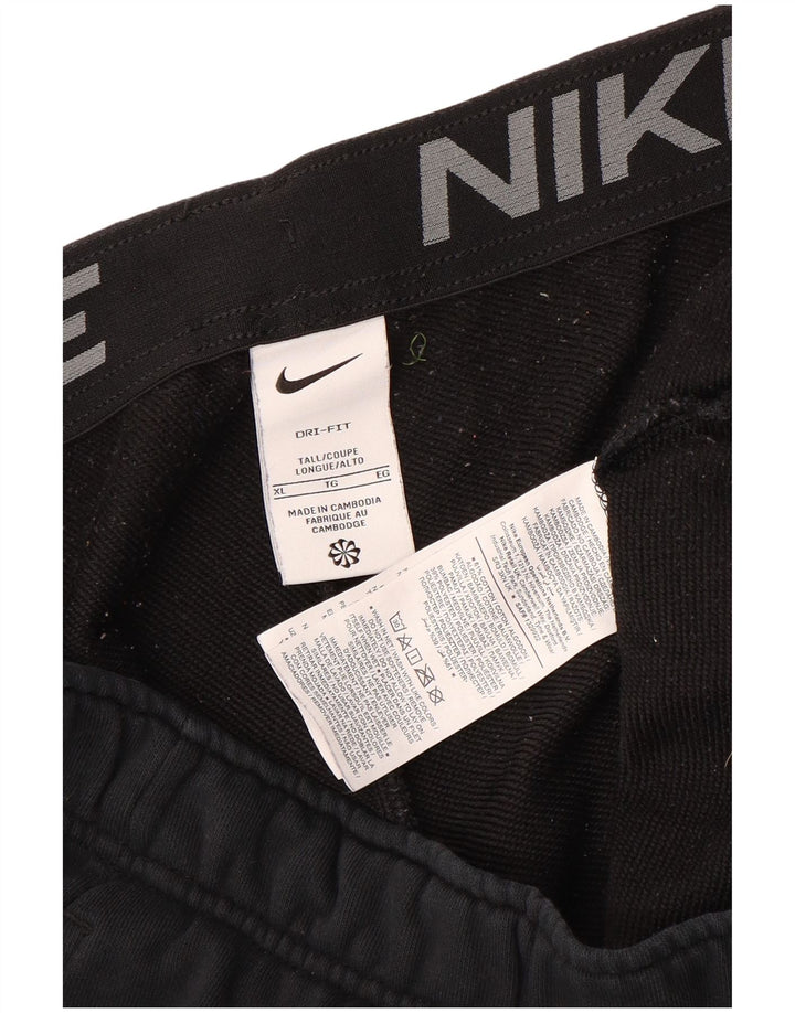 NIKE Herre Dri Fit træningsdragt Bukser Joggers XL Sort Bomuld