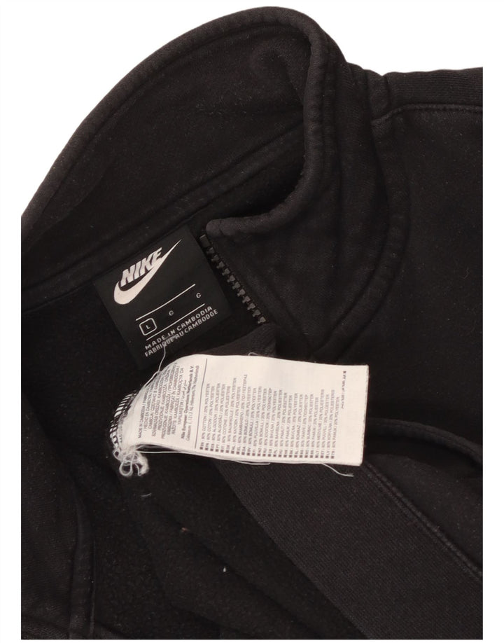 Nike træningsdragt til mænd, topjakke, stor sort bomuld
