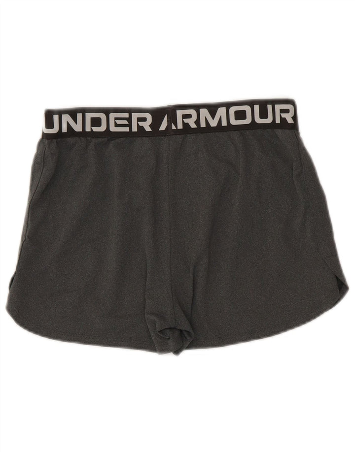 Under Armour piger grafiske sportsshorts 11-12 år store grå polyester