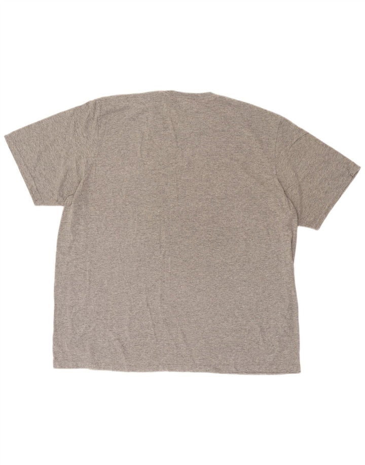 Russell Athletic Herre Grafisk T-Shirt Top 2XL Grå