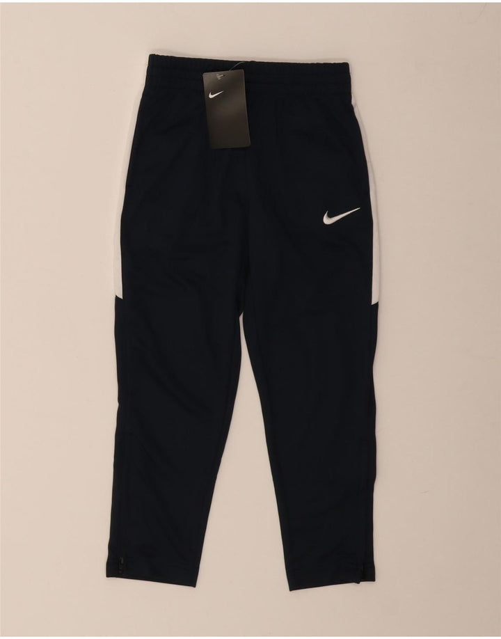 Nike Træningsdragtsbukser til drenge 5-6 år Medium Navy Blue Colourblock