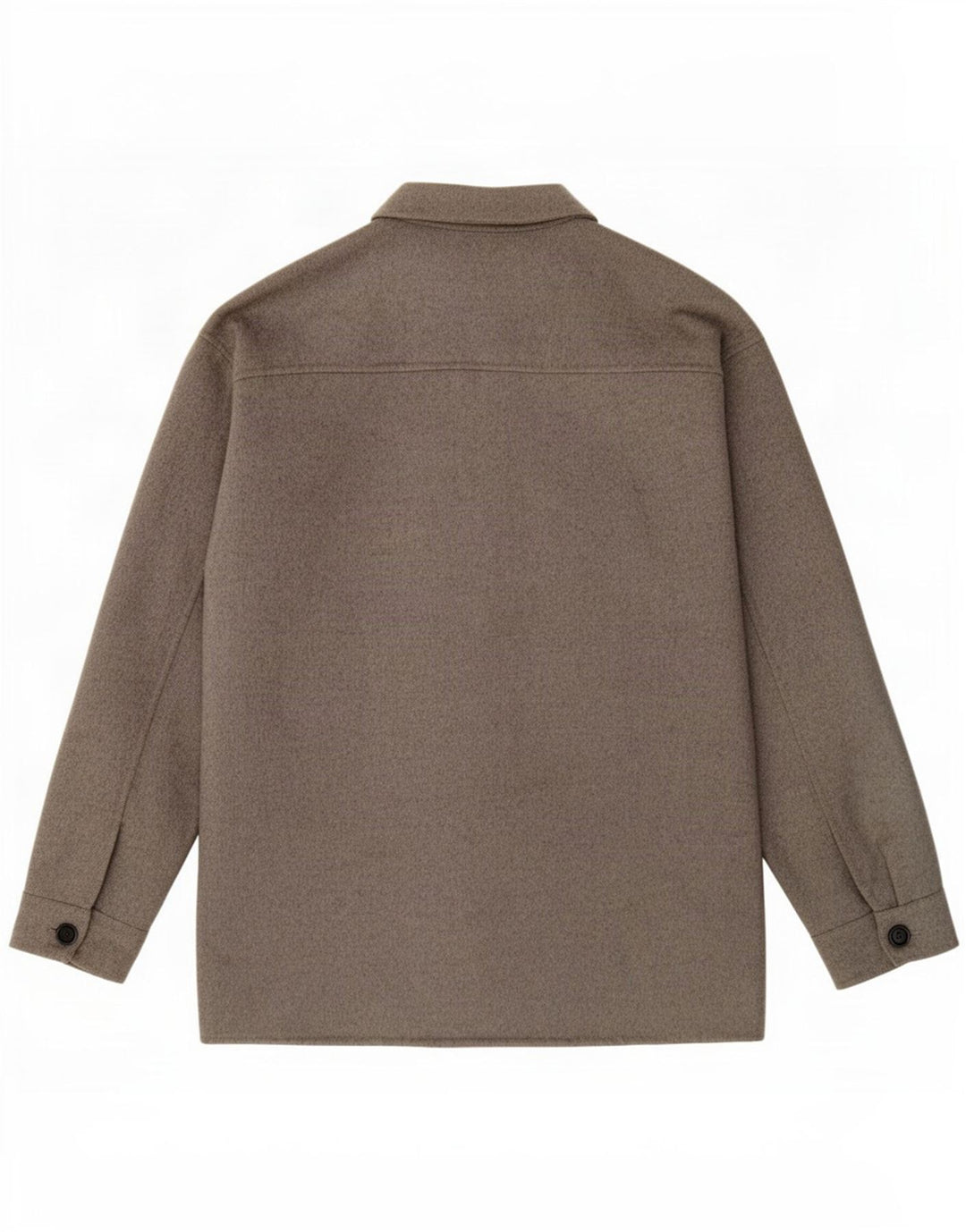 Zara Herre Bomber Jacket UK 38 Medium Grey Wool