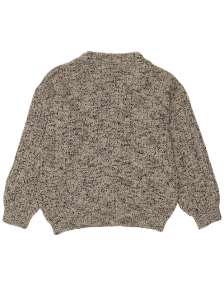 C&A Herre Ny hurtig V-hals sweater Medium Grey Flecked Acryl