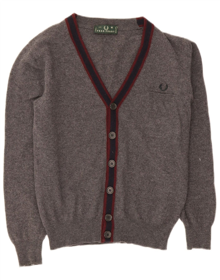 Fred Perry Herre mellemgrå uld