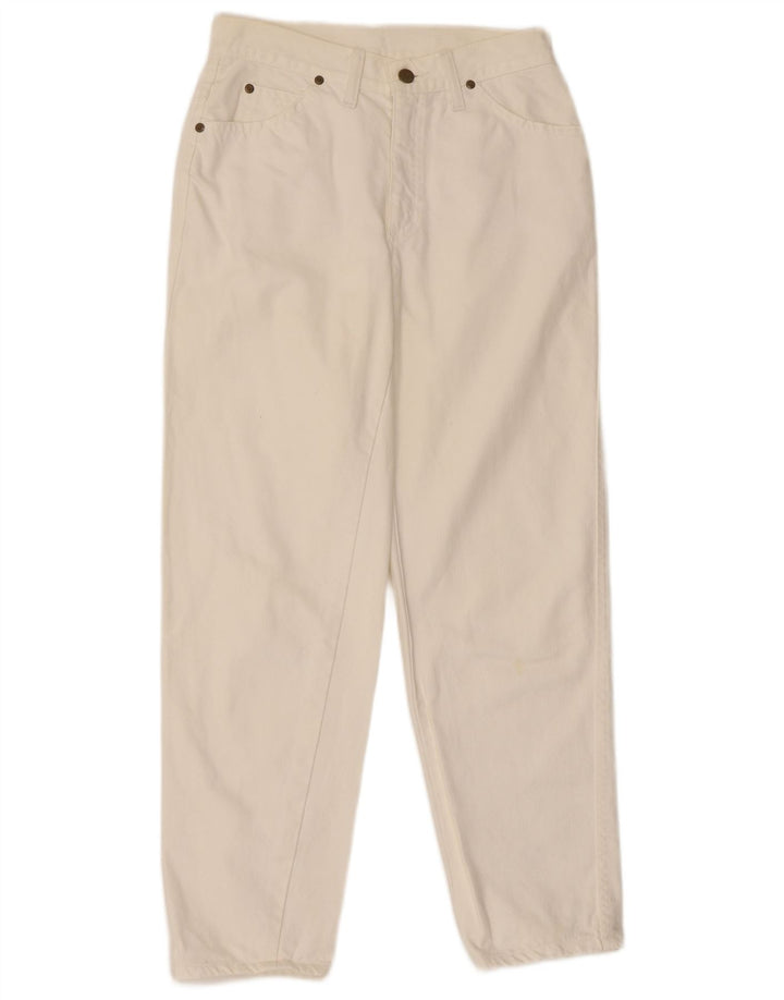 LEE Herre tilspidsede jeans W29 L27 hvid bomuld