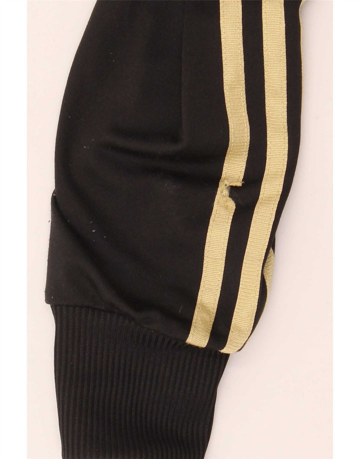 Adidas Dame Grafisk Træningsdragt Topjakke EU 40 Medium Sort Polyester