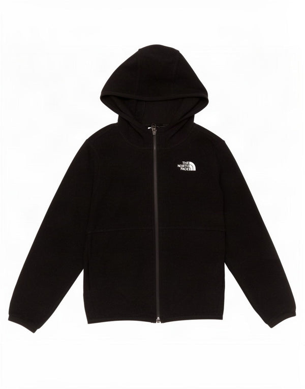 The North Face Piger Fleecejakke med hætte 5-6 år Sort polyester