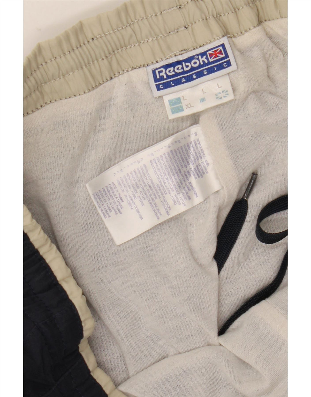 Reebok Herre træningsdragt Bukser Large Navy Blue Polyester