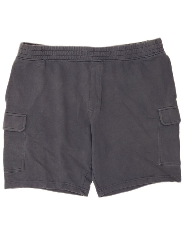Marks & Spencer Herre Regular Fit Sportshorts XL Grå Bomuld