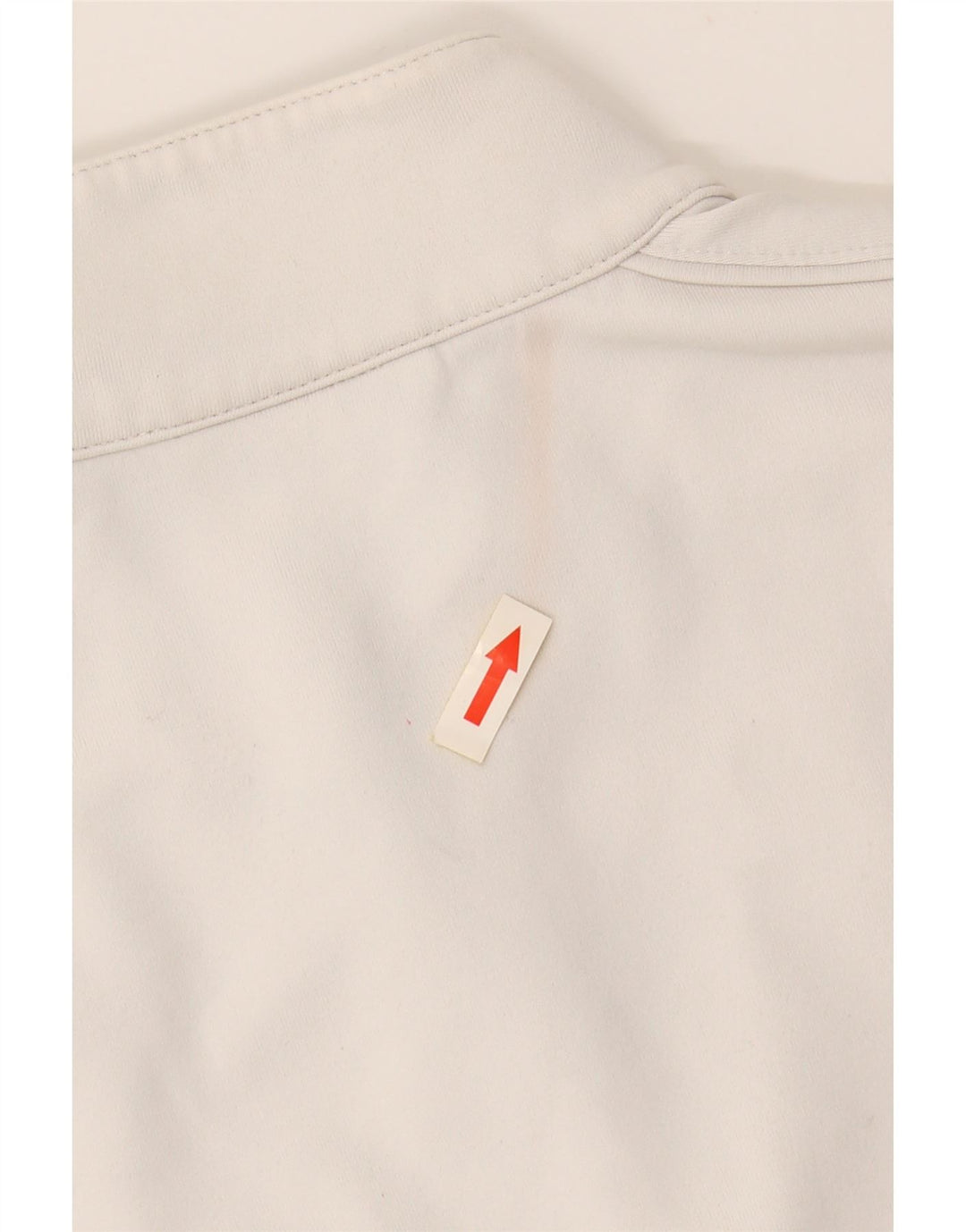 ASICS træningsdragt topjakke til kvinder UK 14 Stor hvid polyamid