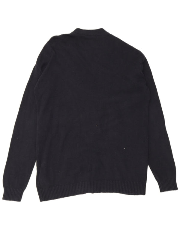 Jack & Jones herre cardigan sweater Stor marineblå bomuld
