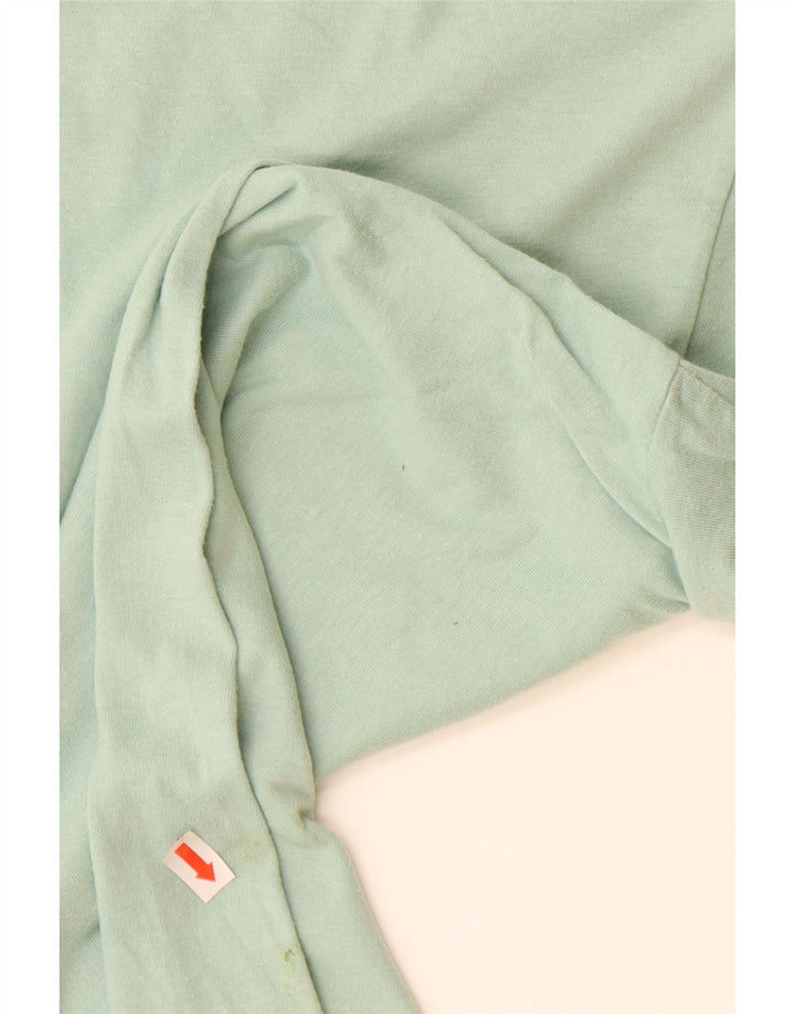 NIKE Herre Regular Fit grafisk T-shirt Top Medium Turkis