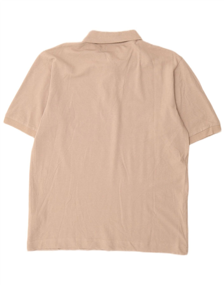 Kappa herre poloskjorte stor beige bomuld