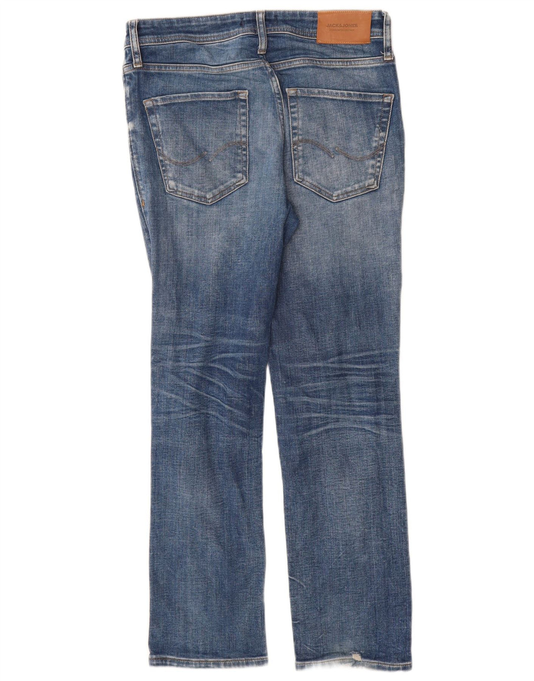 Jack & Jones Herre Slim Jeans W30 L30 Blå Bomuld
