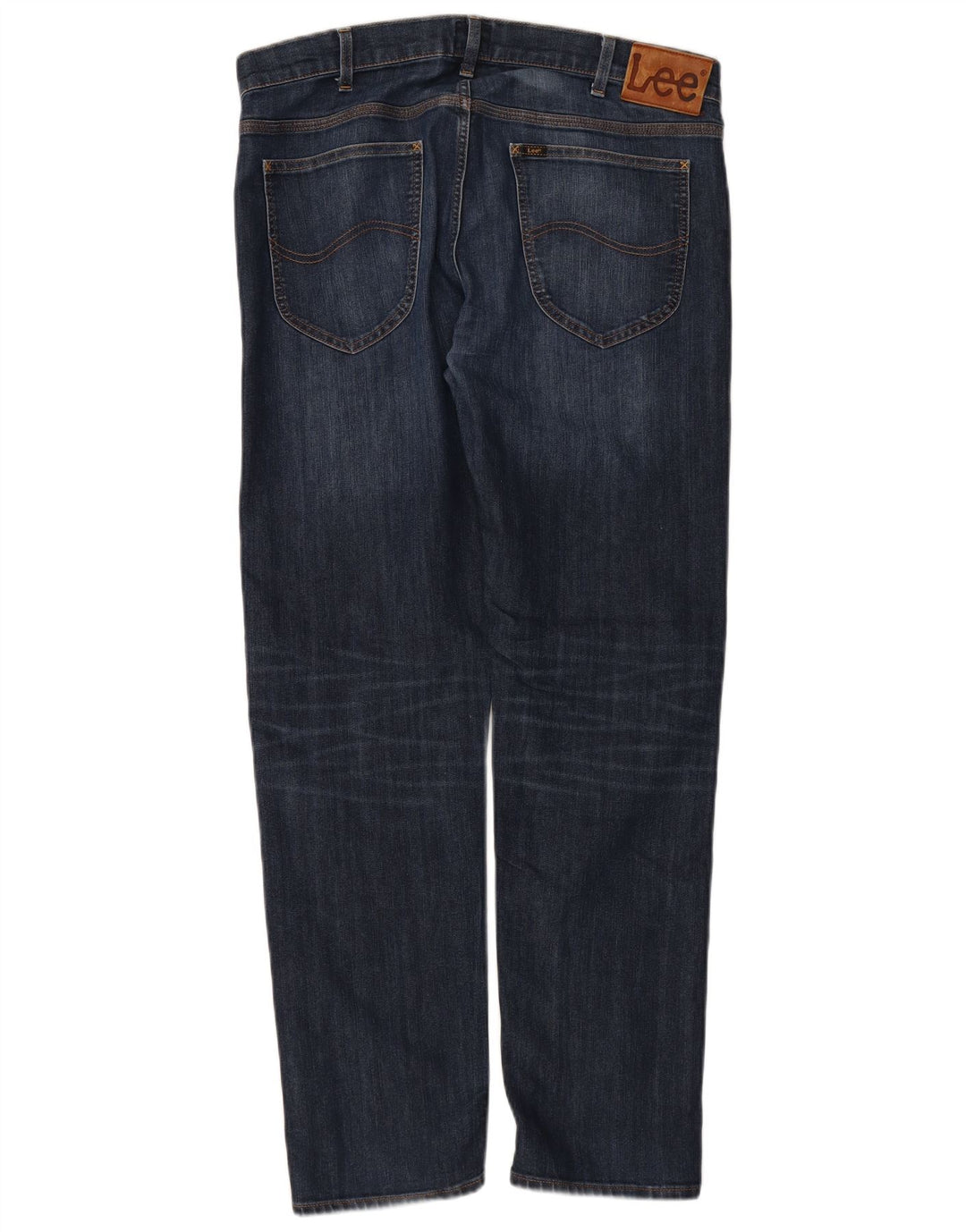 LEE Straight Jeans til mænd W36 L31 Blå