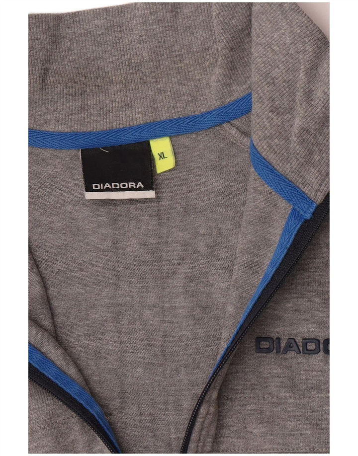 Diadora Træningsdragt til mænd Topjakke XL Grå
