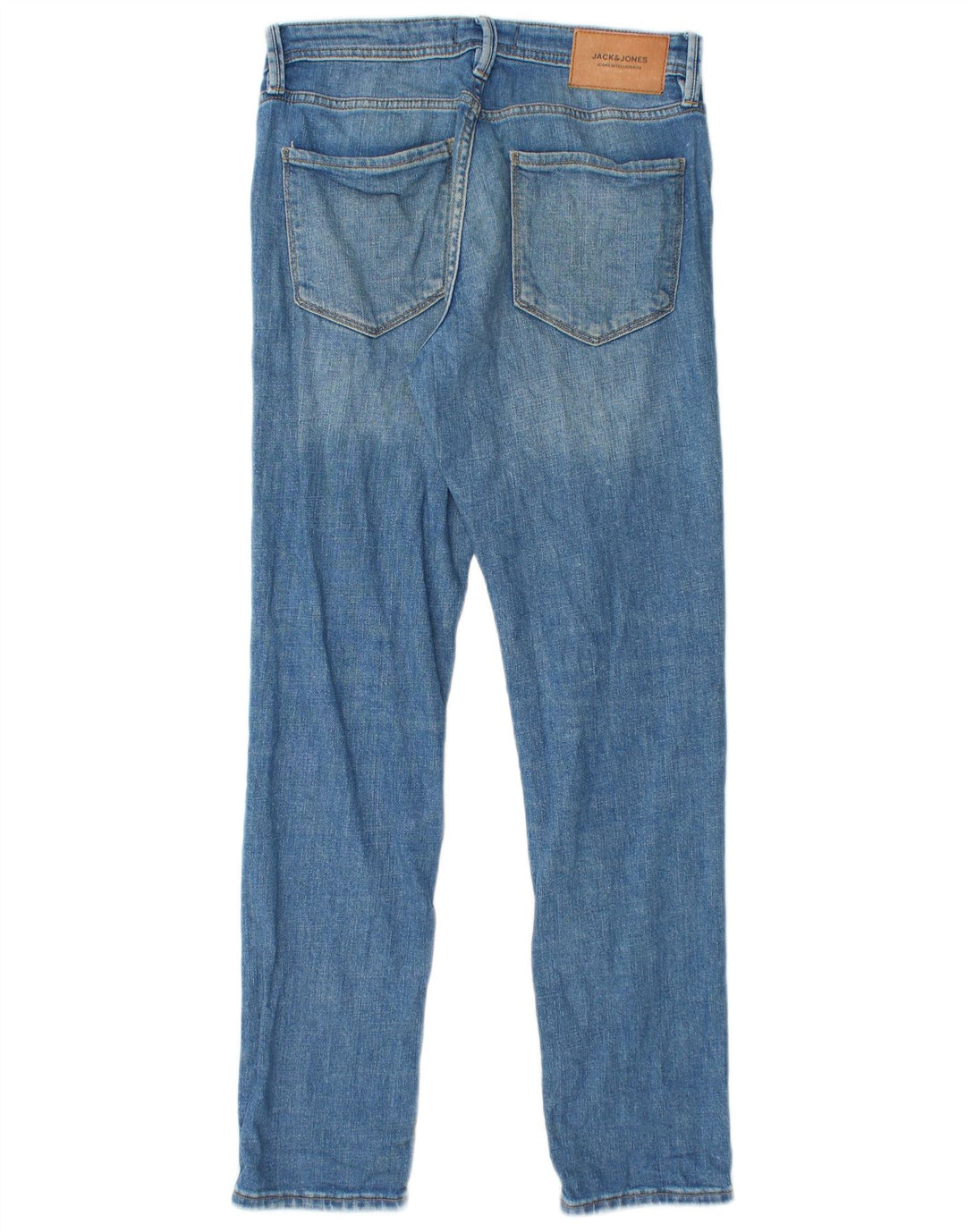 JACK & JONES Herre GLENN Slim Jeans W27 L30 Blå Bomuld