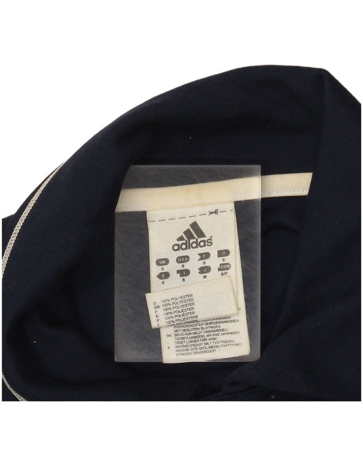 Adidas Climacool poloshirt til mænd, lille marineblå polyester