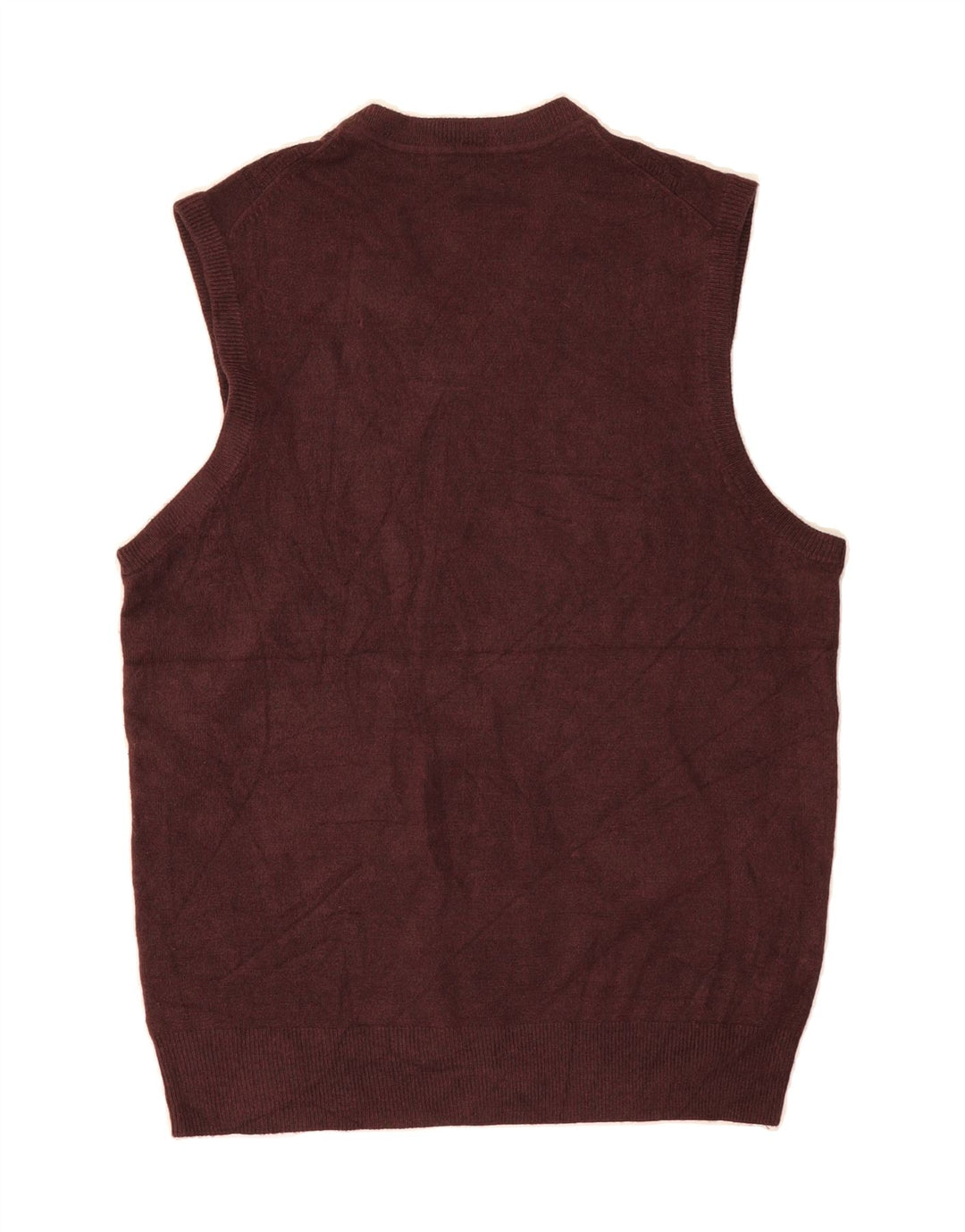 DOCKERS Mens Vest Tank Top Large Maroon Acrylic Vintage Dockers and Second-Hand Dockers from Messina Hembry 