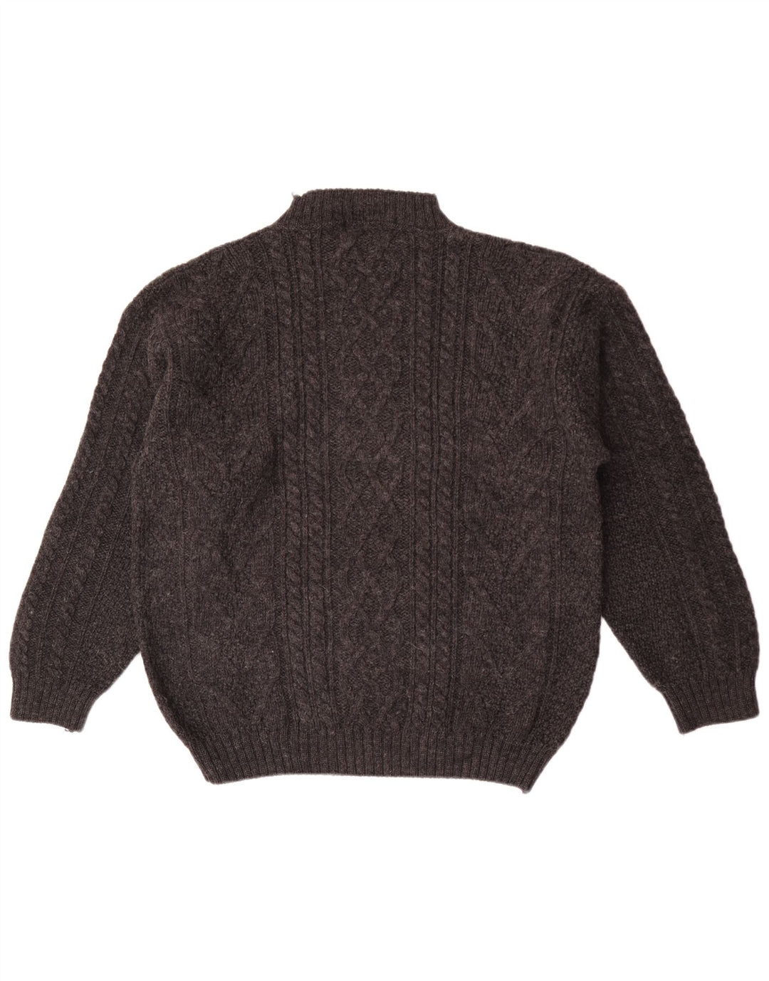 Principper Herre Turtle Neck Jumper Sweater Stor Grå Uld