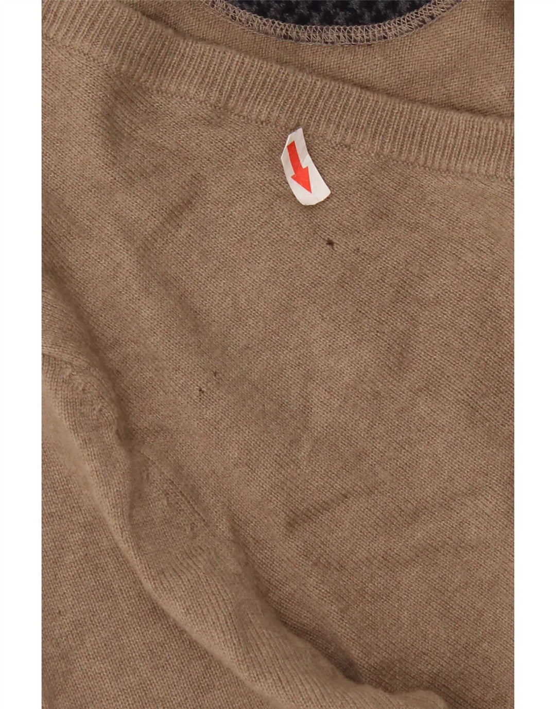 Boggi Herre V-hals sweater Small Beige Uld