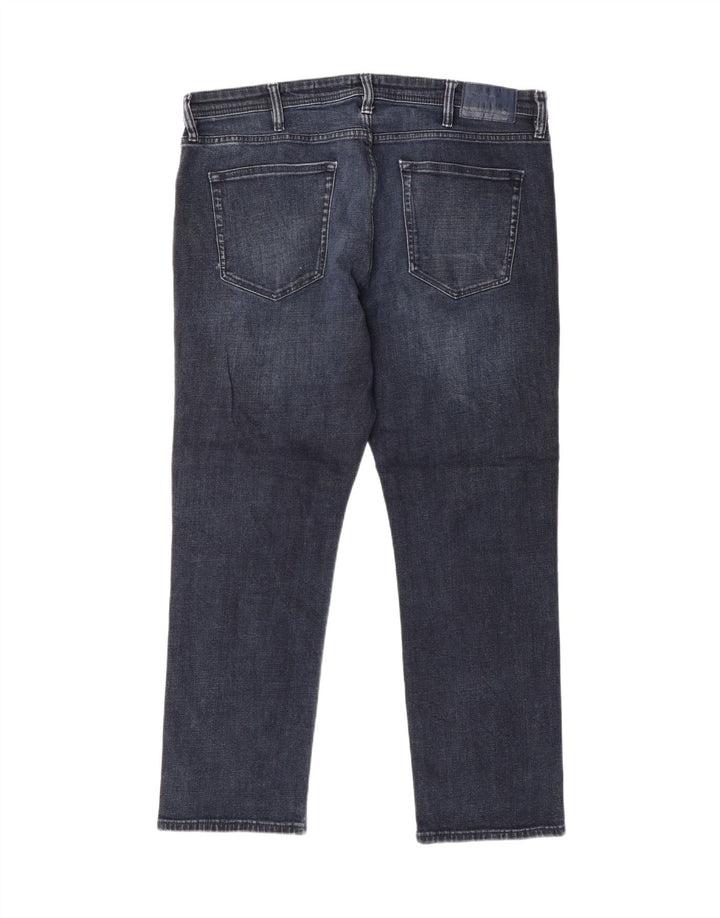 CHAPS Mens Slim Straight Jeans W38 L30 Blue Cotton Vintage Chaps and Second-Hand Chaps from Messina Hembry 