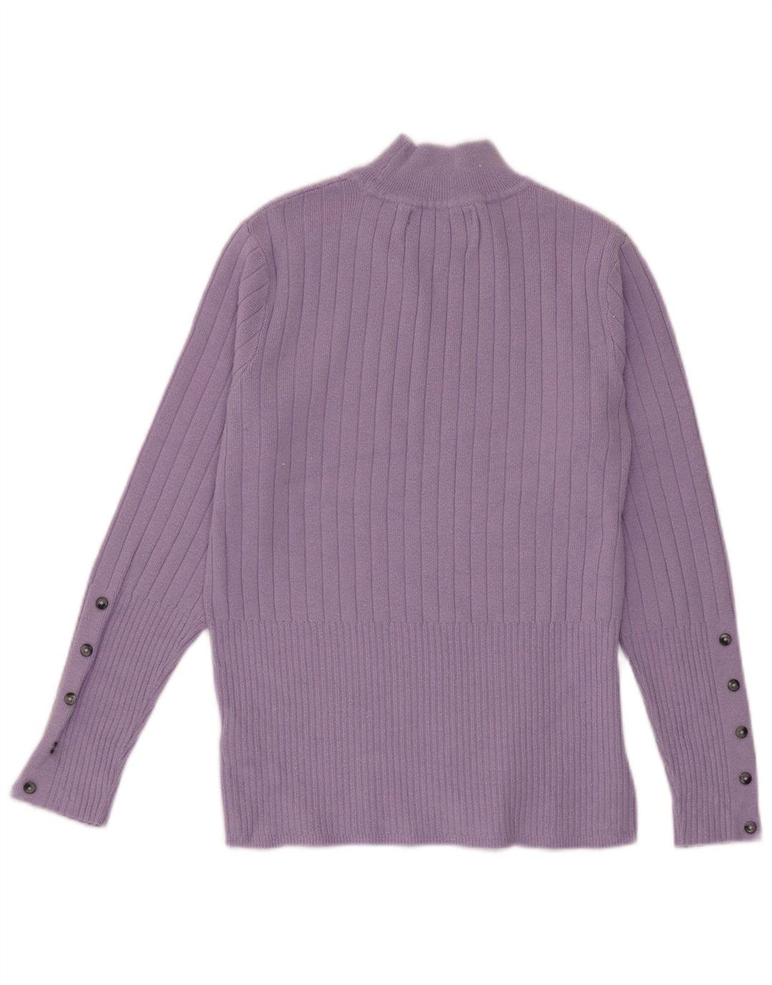 Marks & Spencer Dame Turtle Neck Sweater UK 12 Medium Purple